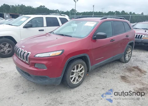 2016 Jeep Cherokee Sport из США, поврежденный, VIN 1C4PJLAB2GW200964